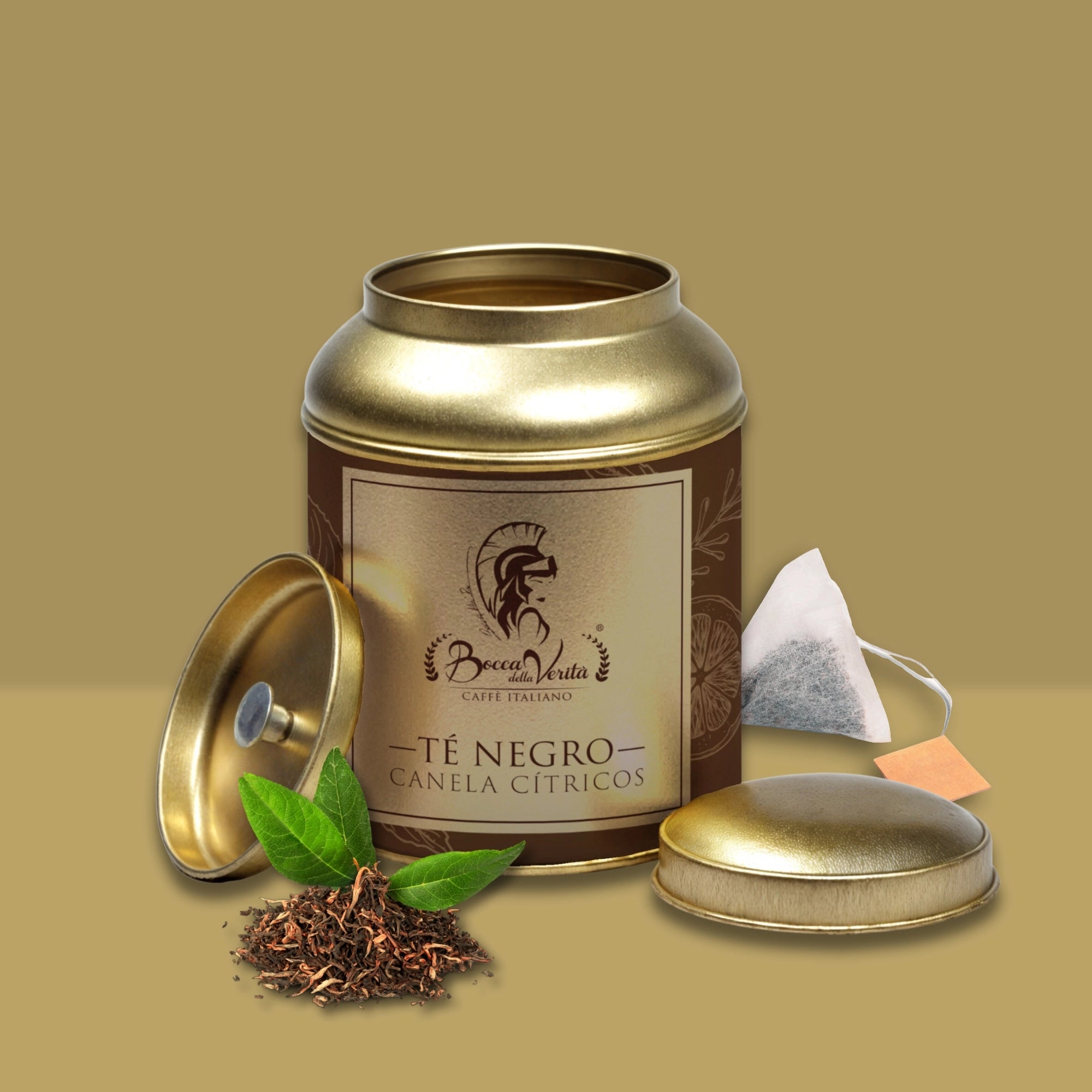 Cinnamon and Citrus Black Tea in Pyramid Bags