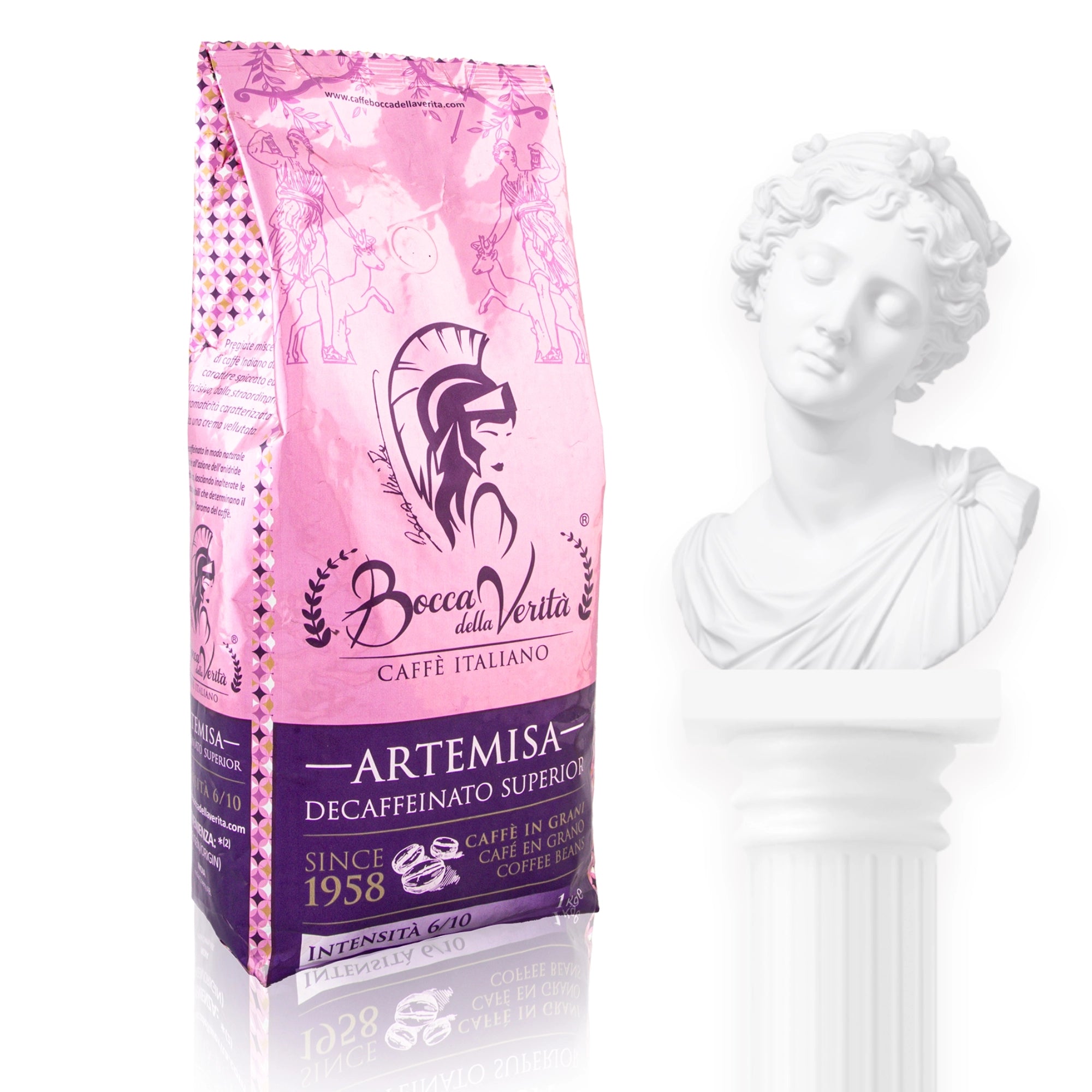 Café Italiano en Grano 1kg Descafeinado