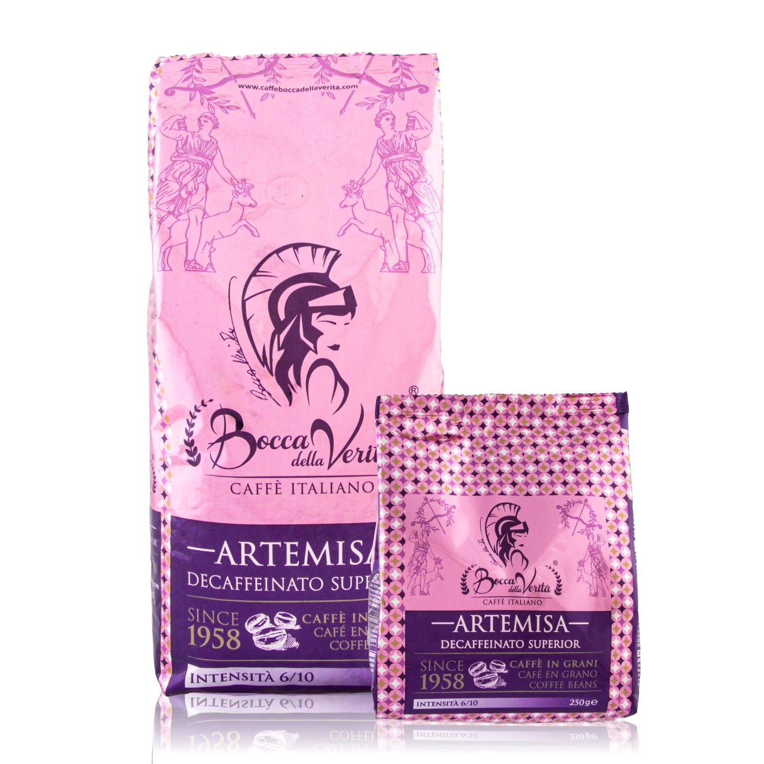 Café Italiano en Grano Artemisa Descafeinado Superior