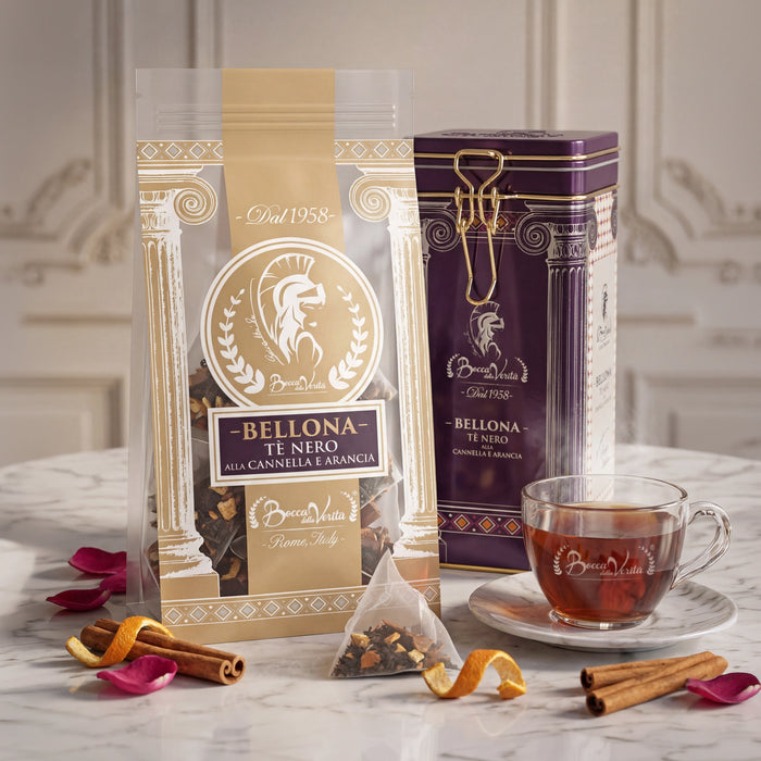Té Negro Canela y Cítricos en Bolsas de Piramide