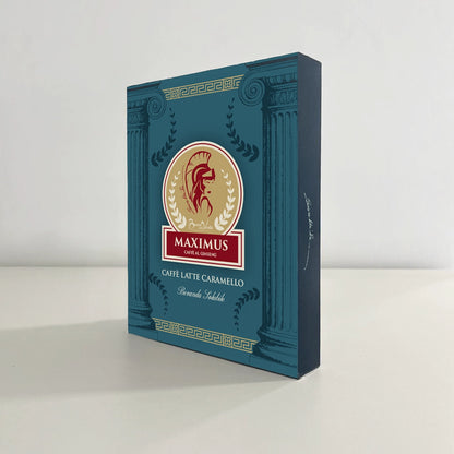 Latte Caramelo al Ginseng Soluble en Polvo, Bolsa de 250G, Producto de Italia