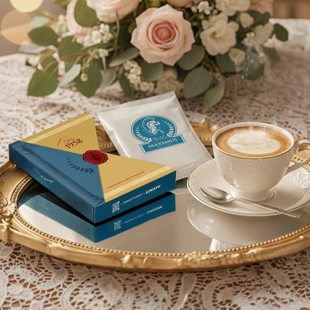 Latte Caramelo al Ginseng Soluble en Polvo, Bolsa de 250G, Producto de Italia