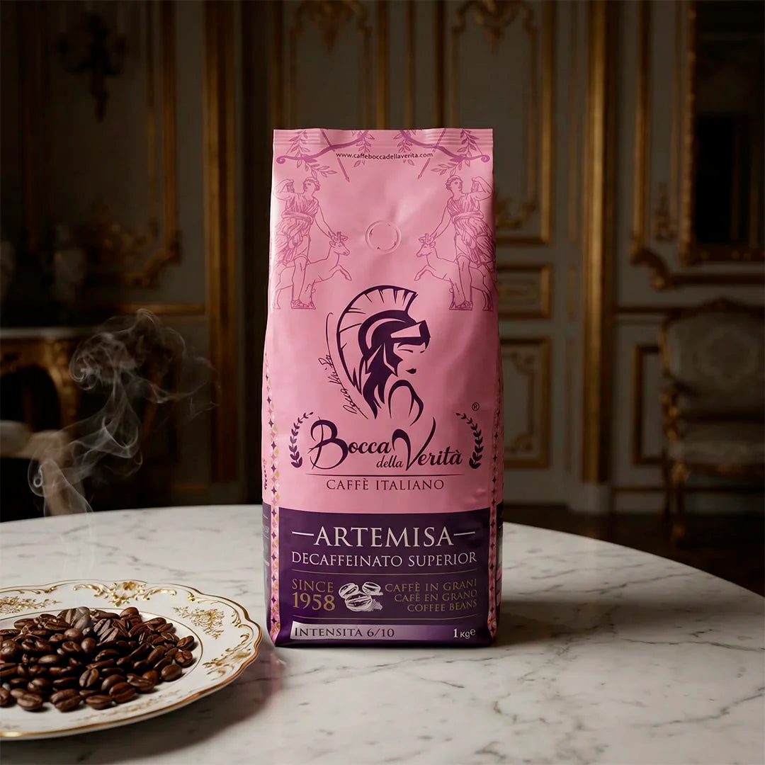 Café Italiano en Grano 1kg Descafeinado