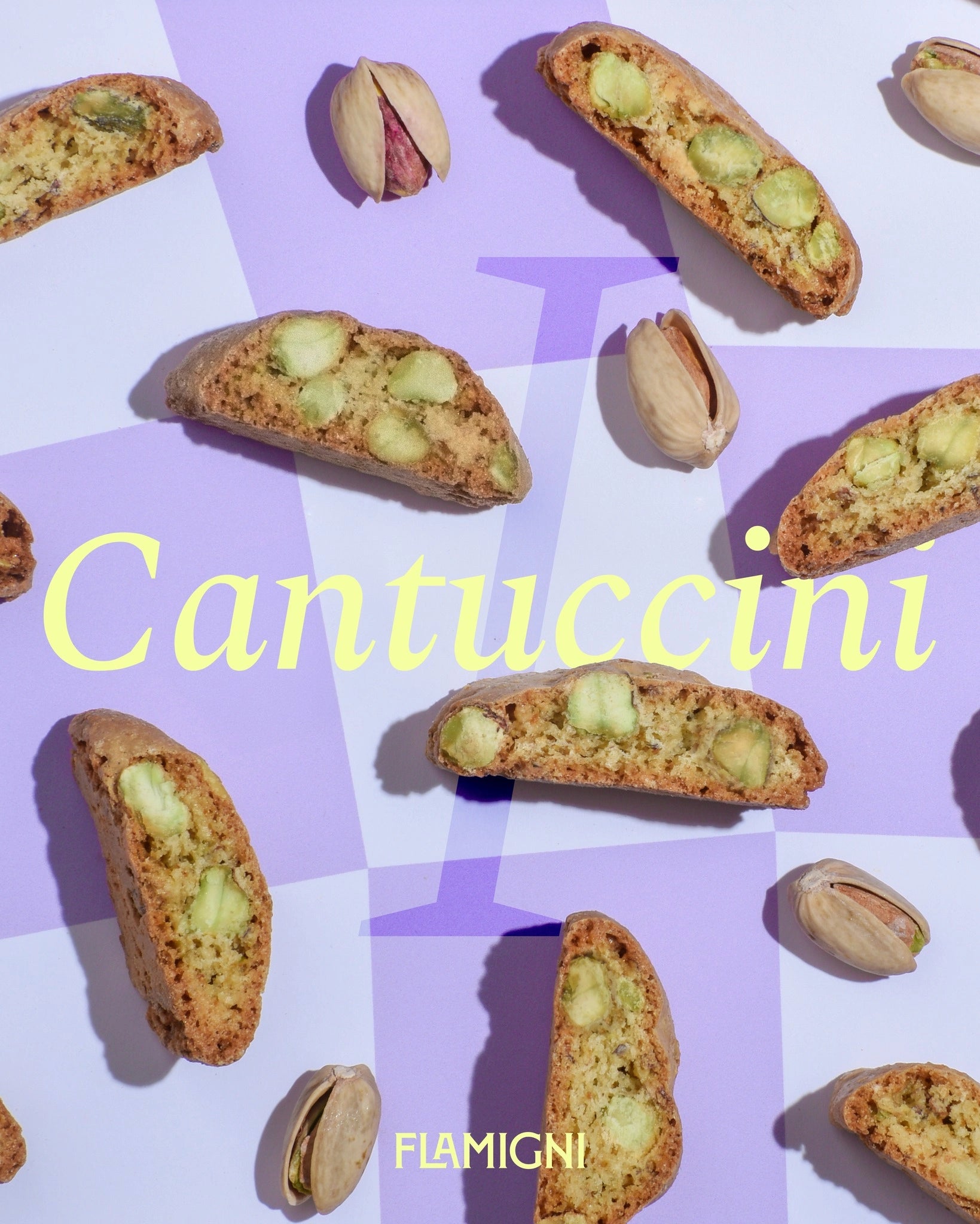 “Cantuccini” con Pistaccho y Chocolate Blanco