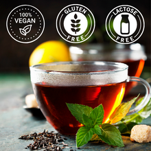 Tè Nero al Limone, Capsule Compatibili con Macchina Caffè Cialde Monodose ESE 44mm, 100% Made in Italy