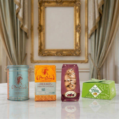 “Experiencia Dolce Italiana” Café Italiano Molido + Fagottini Frutos del Bosque y Tarta de Pistacho