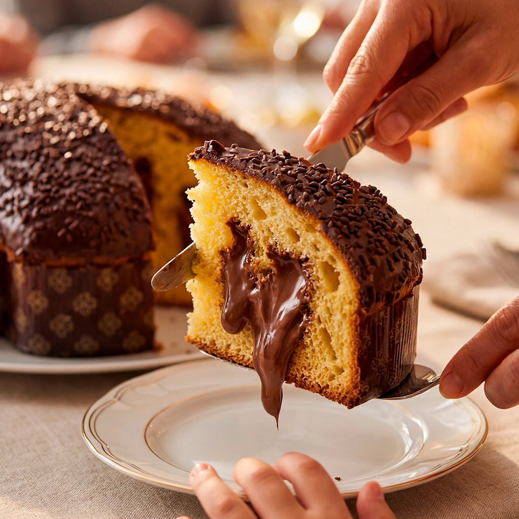 Colomba Relleno de Chocolate 950 g Edición Artesanal