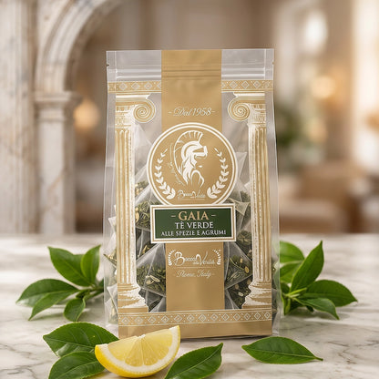 Tè verde speziato in bustine Piramide