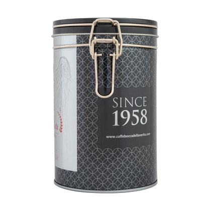 Lata "Angel" de Aluminio Decorativa con Cierre Hermético con Café Molido de 250G