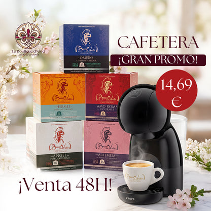 Krups® Nescafé® Dolce Gusto® Piccolo XS + Degustación 5 Blends Premium Bocca della Verità®