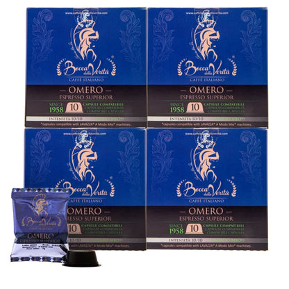 Compatible Capsules A Modo Mio® Superior Italian Coffee