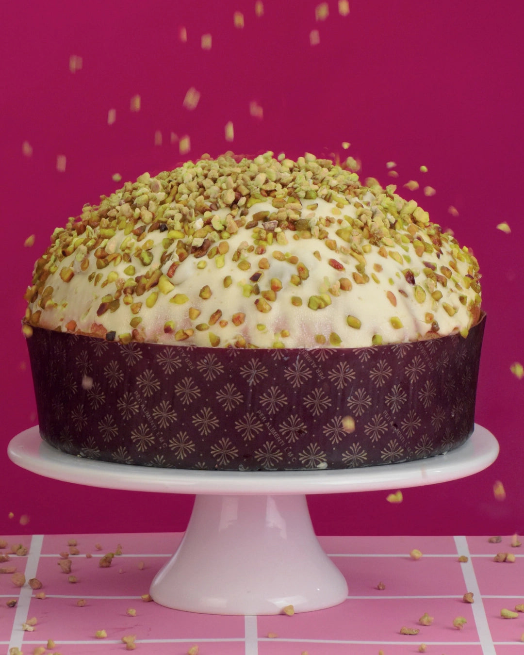 Panettone Relleno de Pistacho 950 g Edición Artesanal