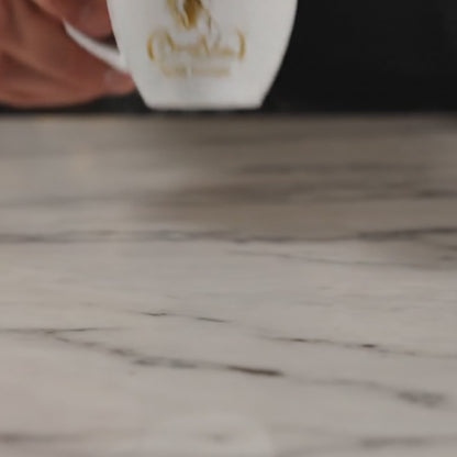 Caffettiera A Modo Mio® Jolie Bianca + Regalo 10 Capsule Bocca della Verità® Compatibili