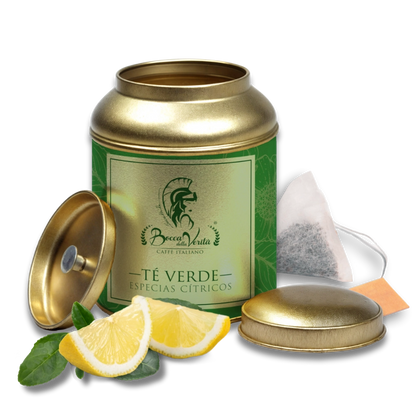 Té Verde de Especias en Bolsas de Piramide