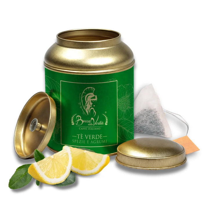 Té Verde de Especias en Bolsas de Piramide